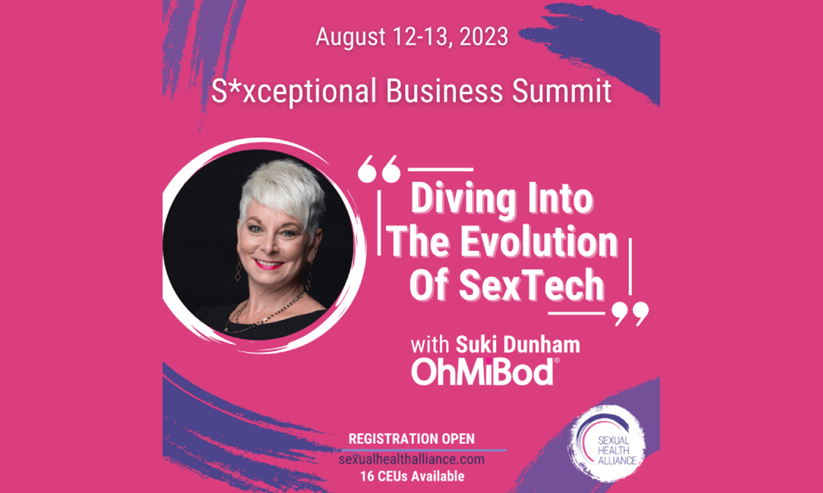 OhMiBod CEO Suki Dunham to Speak at Sexceptional Business Summit