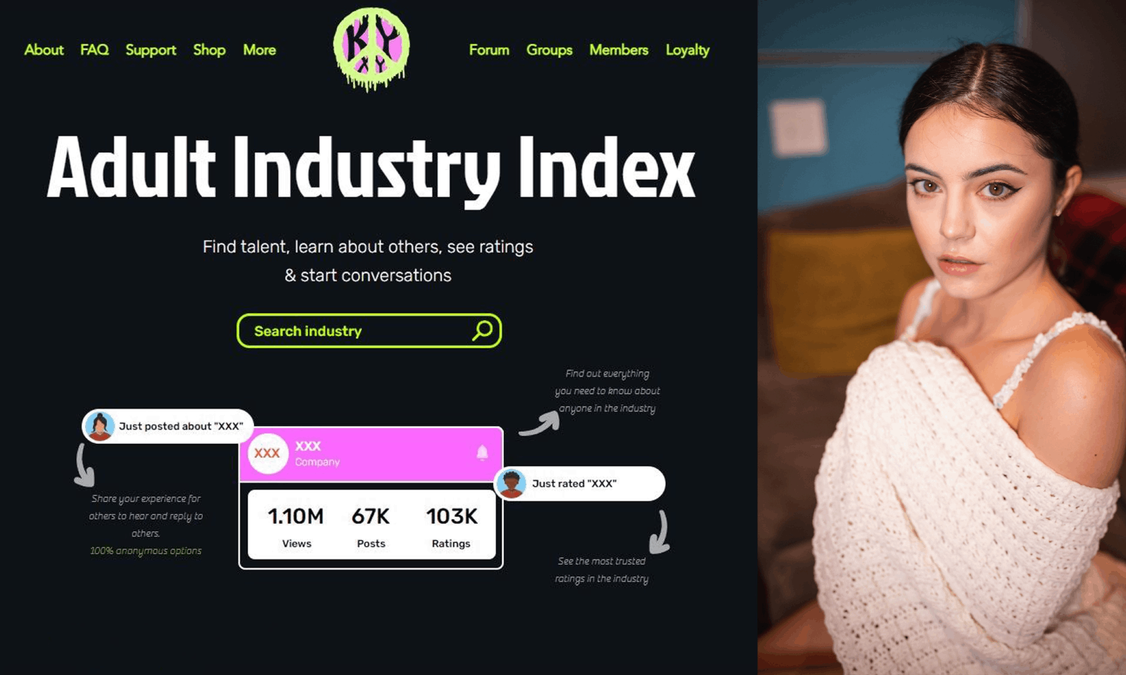 Kylie Quinn Launches Adult Industry Resource Site KylieXY.com | AVN