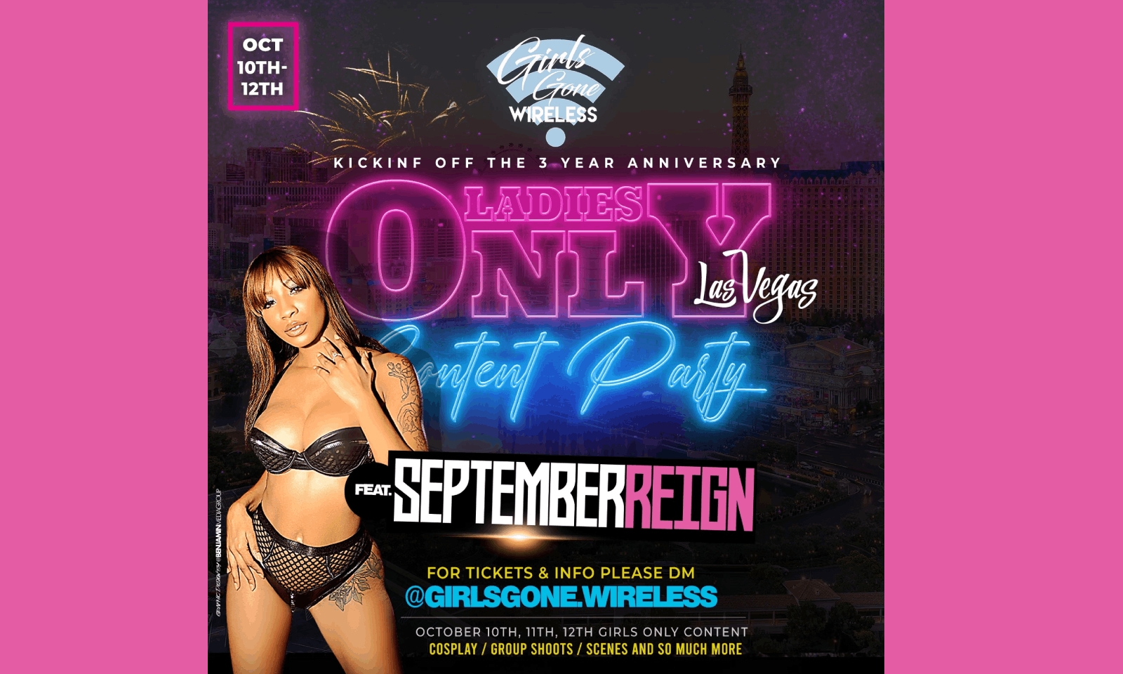 Girls Gone Wireless Announces Third Anniversary Event