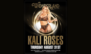 Kali Roses Set to Appear at Wonderland NYC Tonight