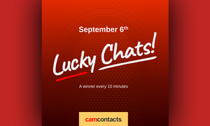 CamContacts Introduces Newest Promo: Lucky Chats