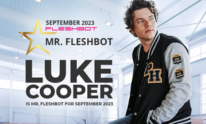 Luke Cooper Named 'Mr. Fleshbot' for September