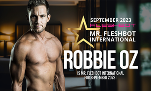 Robbie Oz Named Mr. Fleshbot International for September