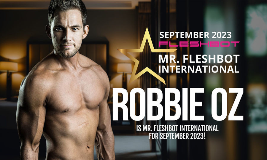 Robbie Oz Named Mr. Fleshbot International for September