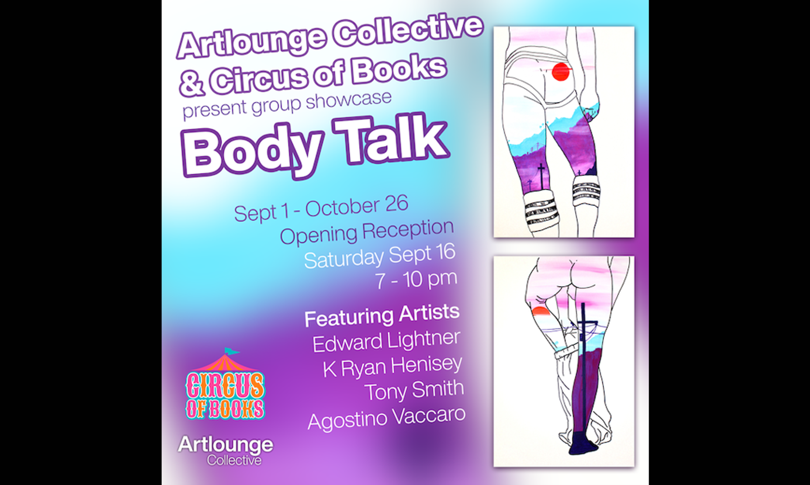 Circus of Books Announces Latest Art Exhibit "Body Talk"