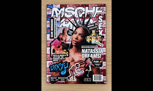 Natassia Dreams Graces Cover of MSCHF Mag Volume 7: XXX