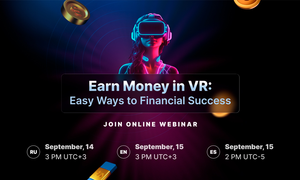 Dreamcam to Host Webinar 'Easy Ways of Financial Success in VR!'