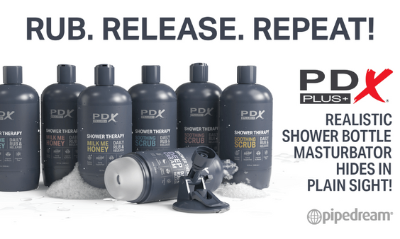 Pipedream Products Shipping PDX Shower Therapy Discreet Strokers