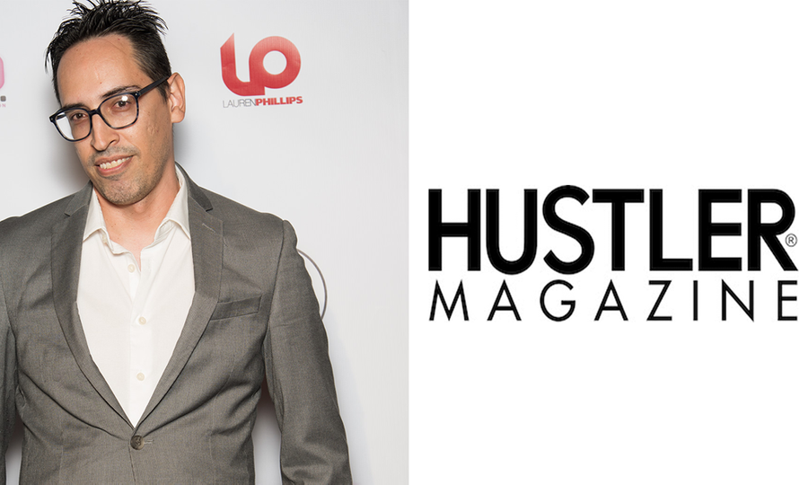 Adam Christopher Featured in Hustler Magazine