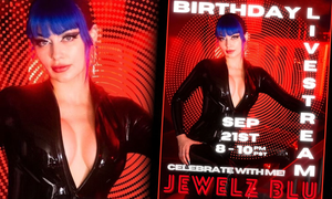 Jewelz Blu's Birthday Bash Livestream Coming to OnlyFans Tonight