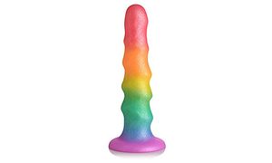 ZigZag Rainbow Dildo