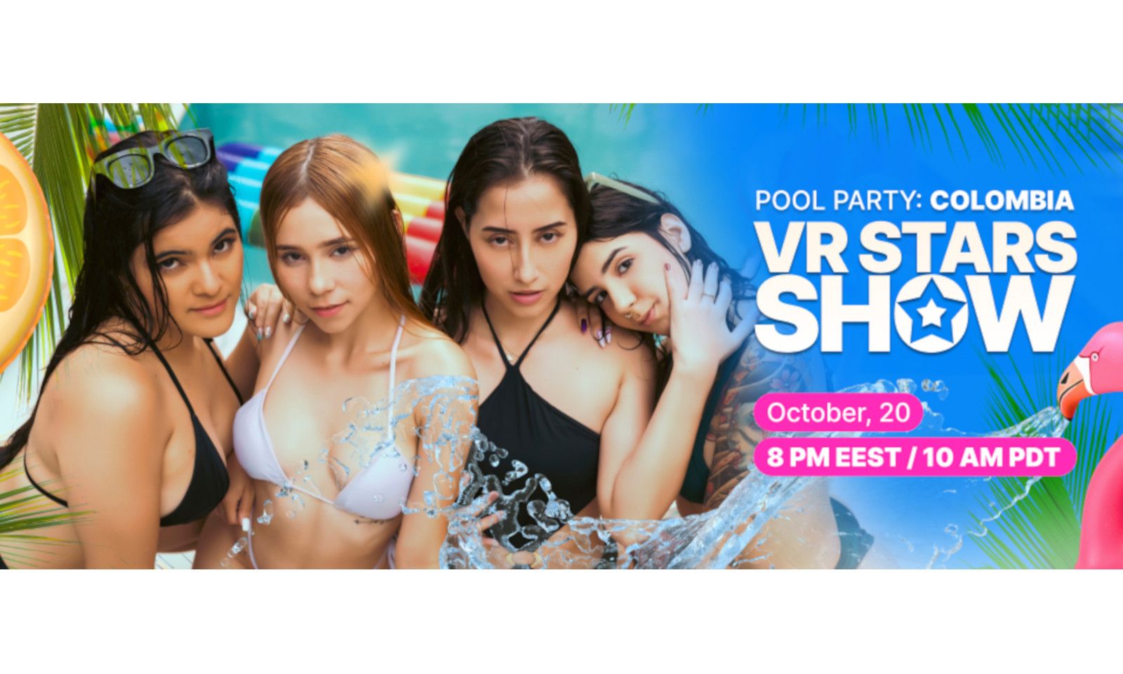Dreamcam to Host 'VR Stars Show Pool Party: Colombia'