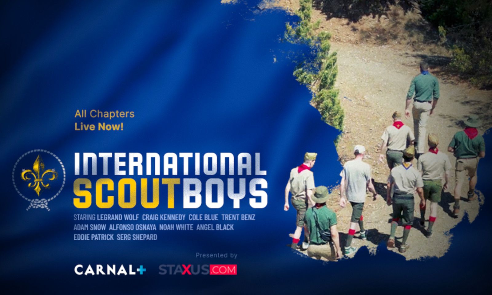 Carnal Media Debuts Finale of 'International Scout Boys'