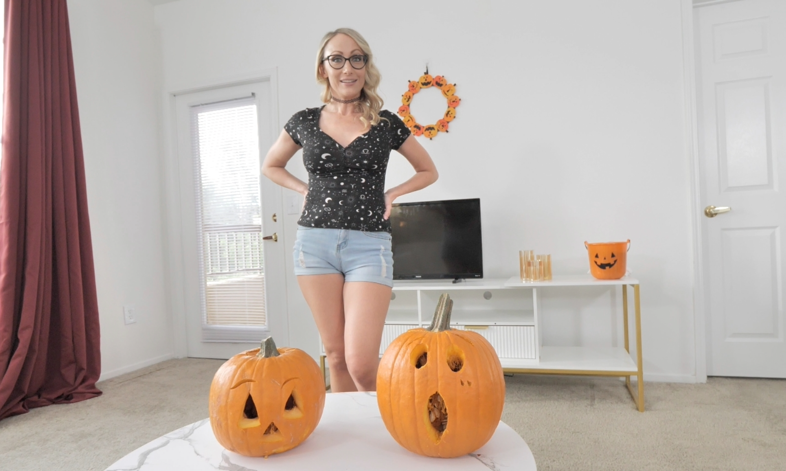 Crystal Clark Drops ‘Pumpkin Carving With My Hot Step-Aunt’