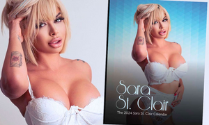 Sara St. Clair's 2024 VIP Calendar Now Available at FanGear.VIP