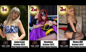 Jamie Foster Voted #1 VNALive.com Cam Star for October