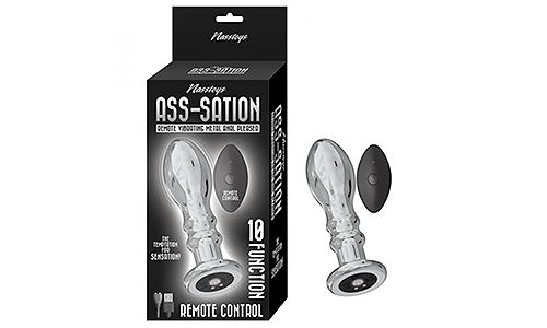 Ass-Sation Remote Vibrating Metal Anal Pleaser