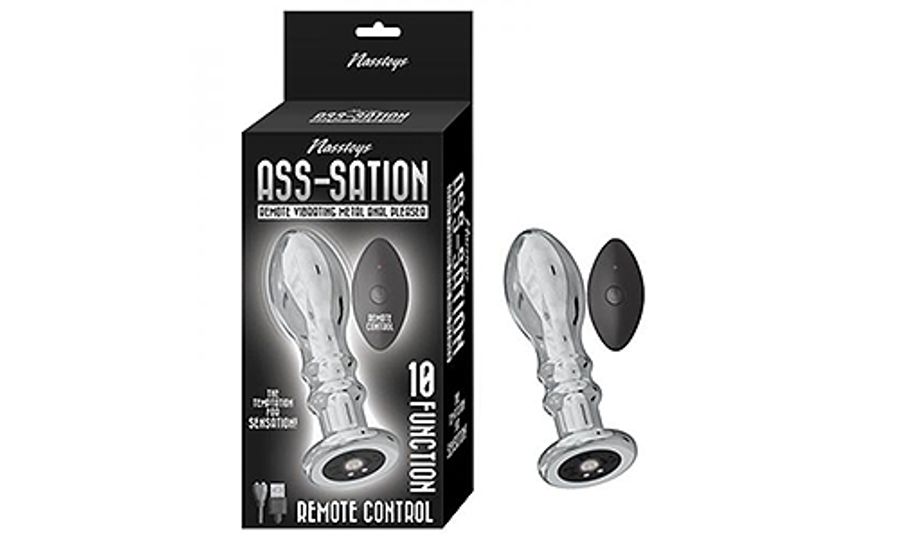 Ass-Sation Remote Vibrating Metal Anal Pleaser