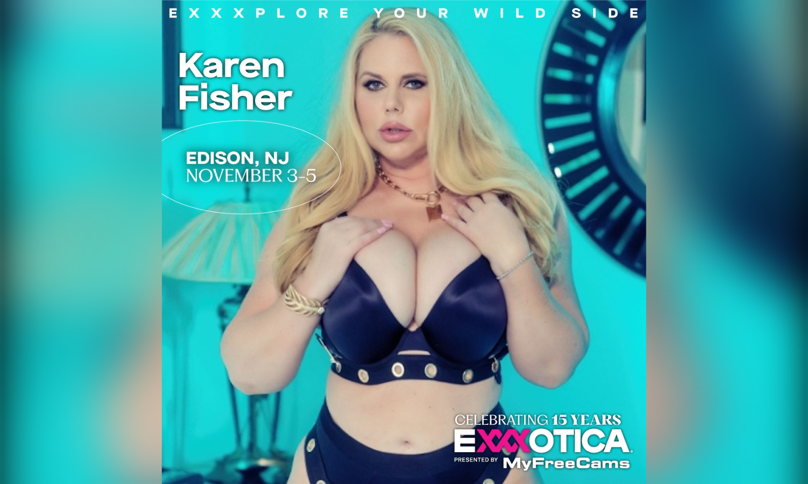 Karen Fisher to Attend Exxxotica NJ This Weekend