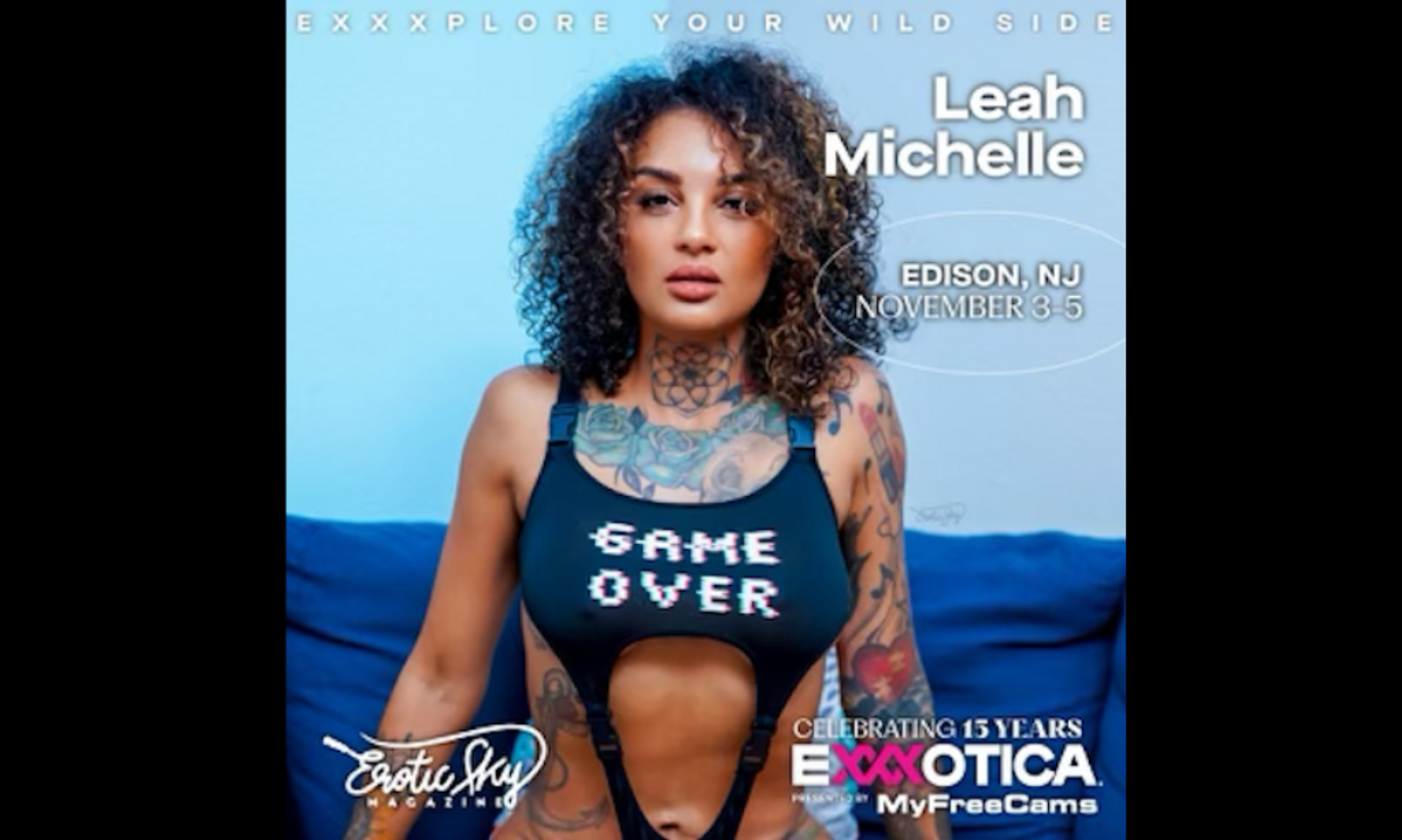 Leah Michelle to Sign at Erotic Sky & AltErotic at Exxxotica NJ