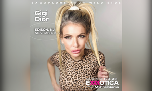 Gigi Dior to Appear at Planetary Studio for Exxxotica New Jersey