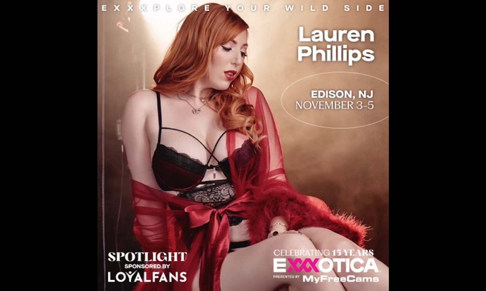 Lauren Phillips Set to Sign at Exxxotica New Jersey This Weekend