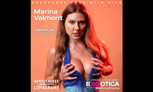 Marina Valmont Ready to Greet Fans at Exxxotica New Jersey