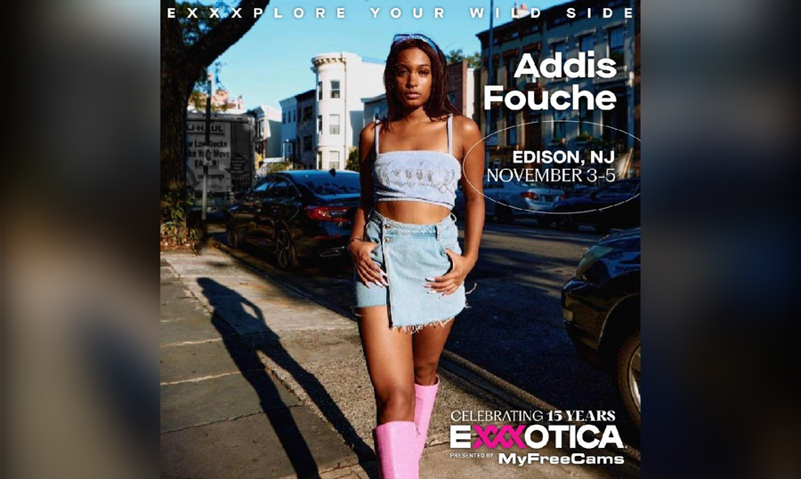 Addis Fouche to Appear at Exxxotica New Jersey on Saturday