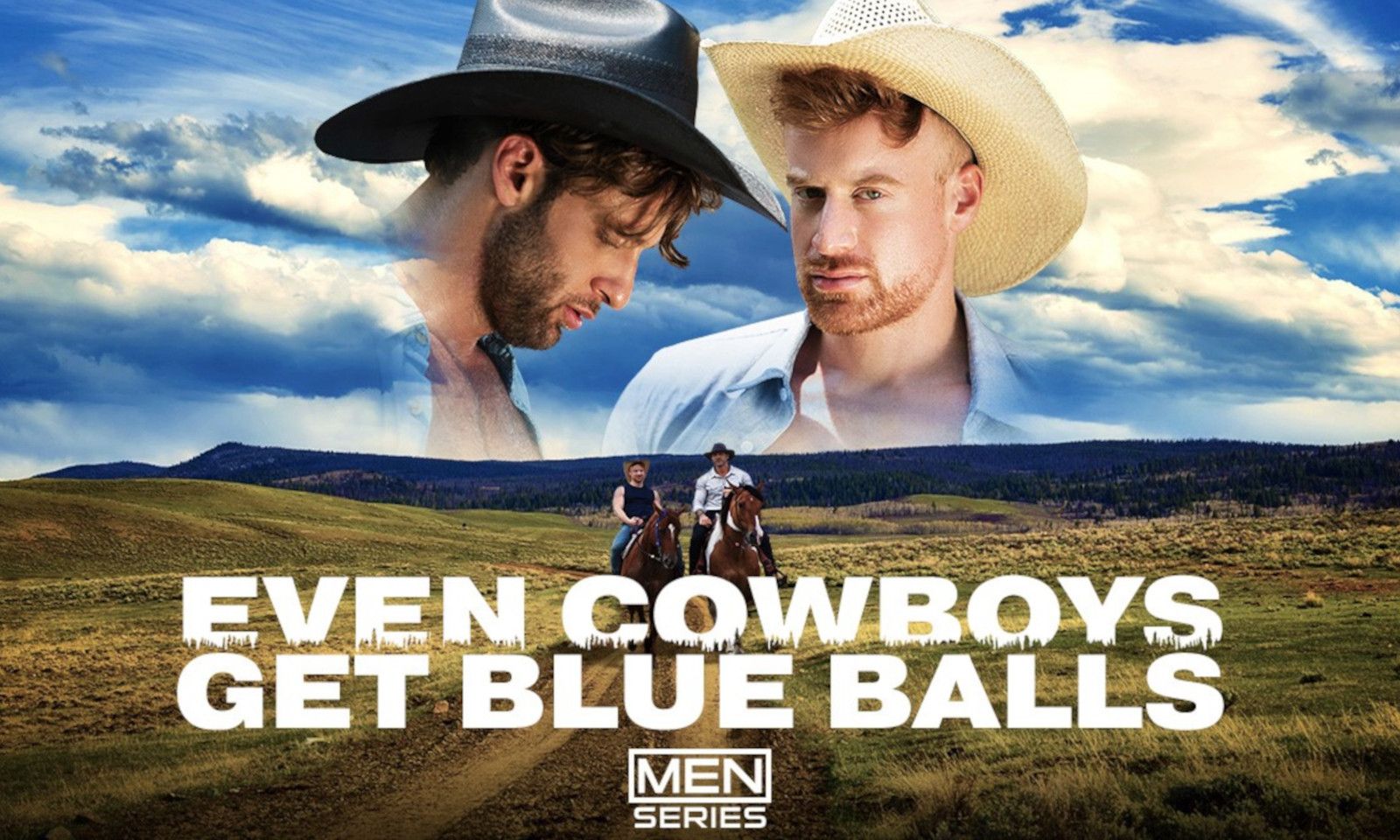 Men.com Debuts 'Even Cowboys Get Blue Balls'
