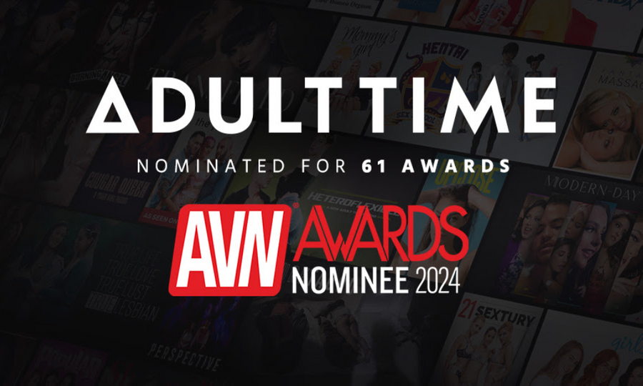 Adult Time's 61 Premium Titles, Series, Nominated for AVN Awards