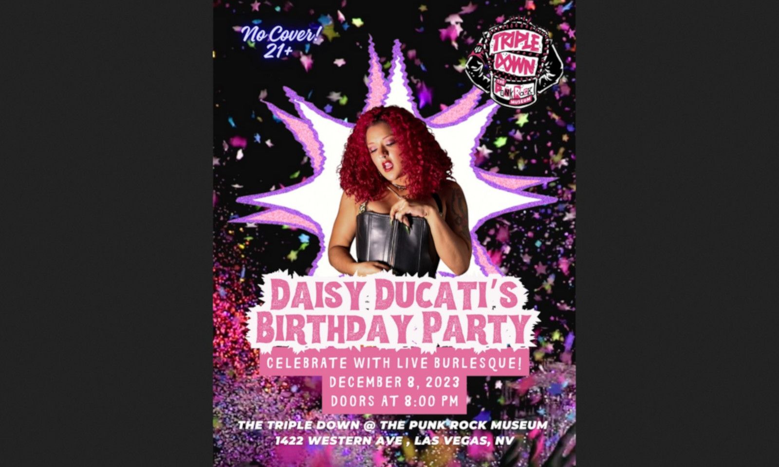 Daisy Ducati to Host Las Vegas Birthday Celebration Friday