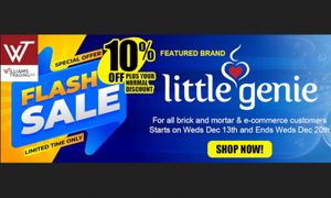 Williams Trading Co. Hosts Flash Sale of Little Genie Products