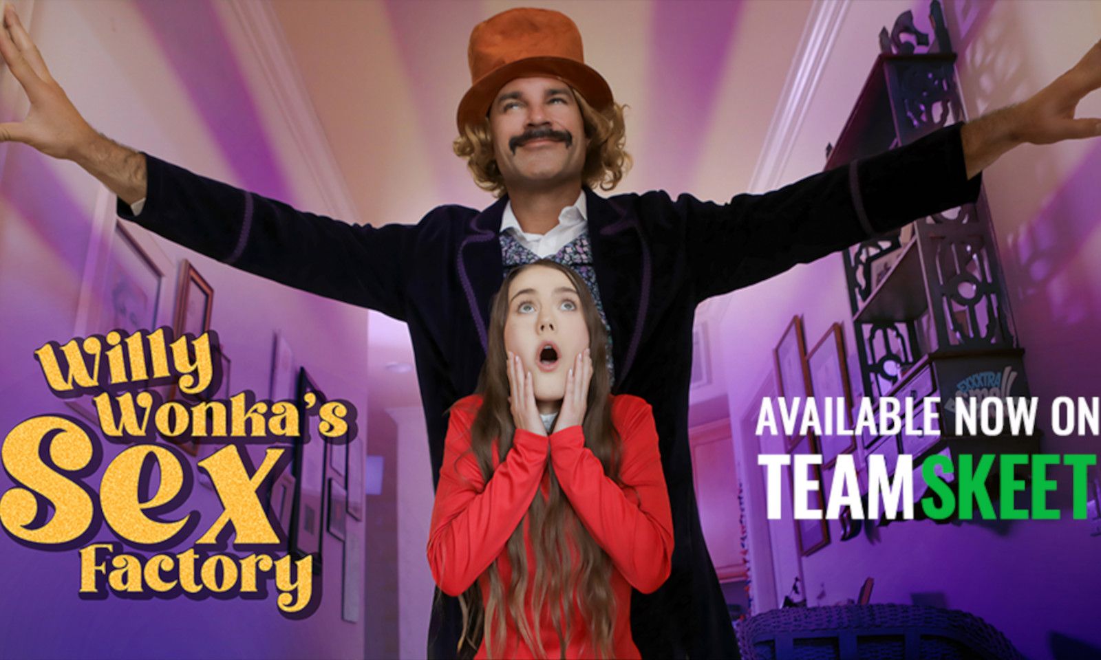 TeamSkeet Debuts 'Willy Wonka and The Sex Factory'