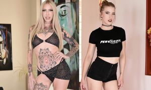 Cassidy Luxe, Octavia Red Make Their Debuts for DP Diva, PervCity