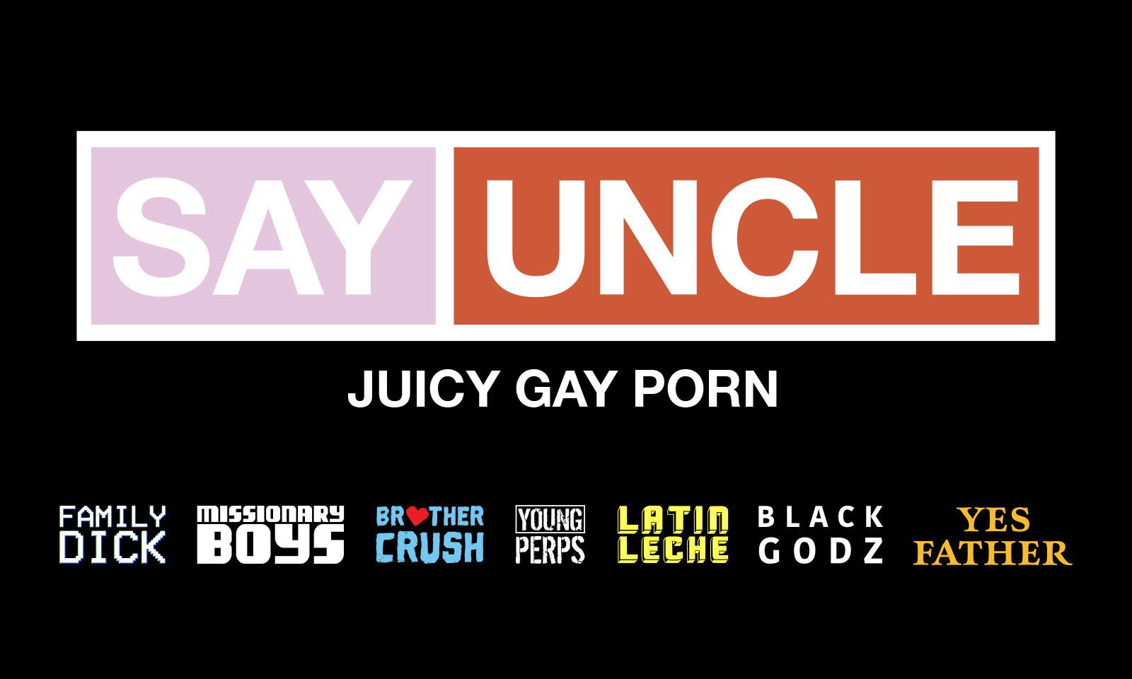 New Gay Porn Network Say Uncle Makes Its Debut