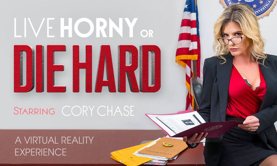 Cory Chase Gets To 'Live Horny Or Die Hard' In VR