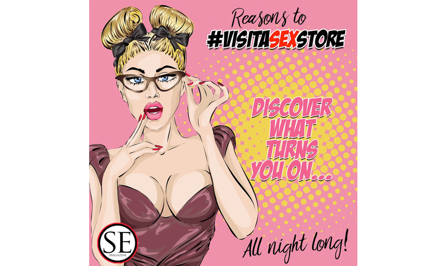 #VisitASexStore Social Media Campaign Launching from StorErotica