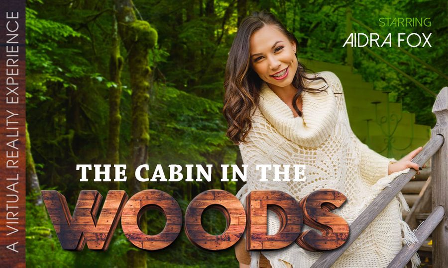 Aidra Fox Relaxes By The Fireplace In 'Cabin in the Woods' VR