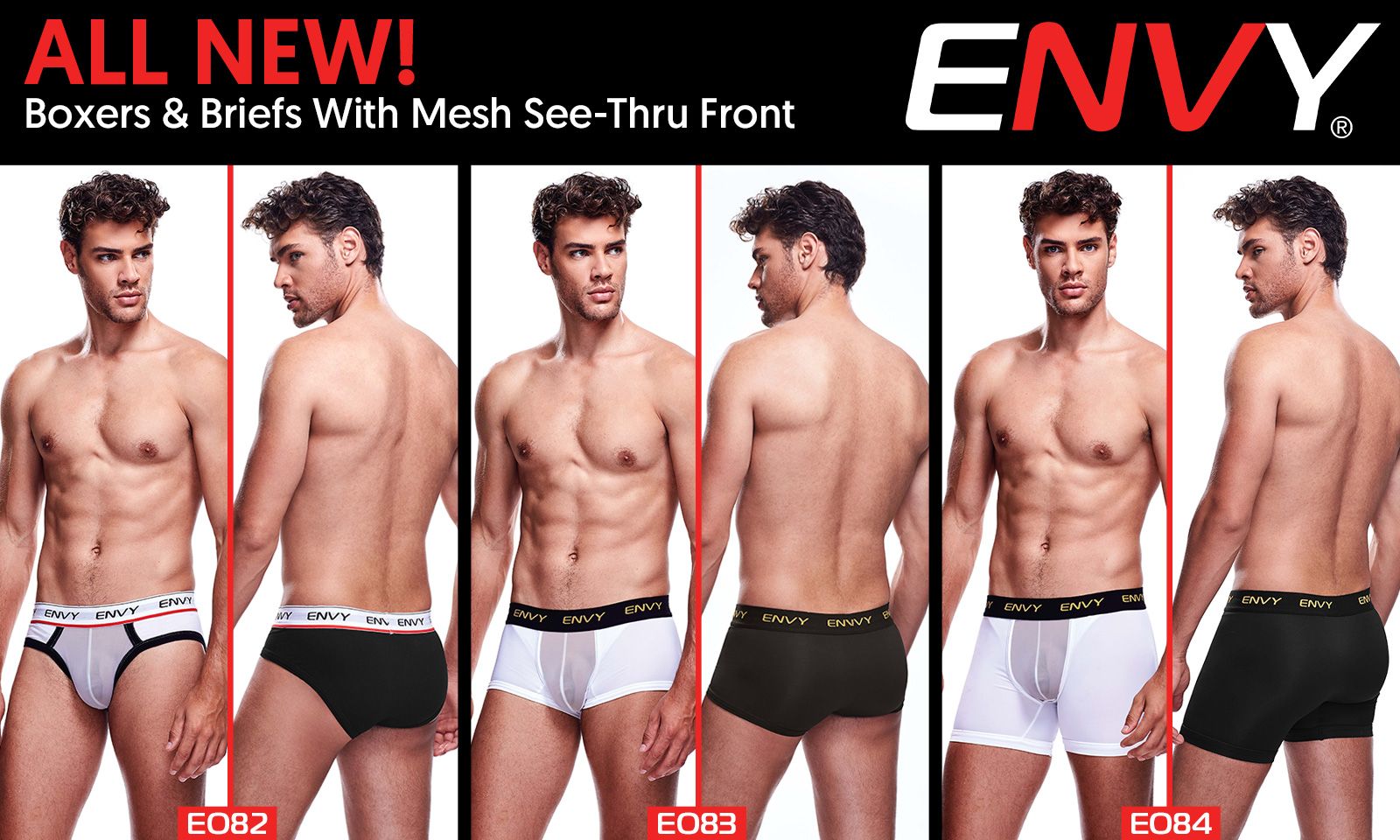 Xgen Products Begins Shipping New Envy Mesh Front Underwear