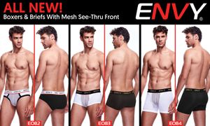 Xgen Products Begins Shipping New Envy Mesh Front Underwear