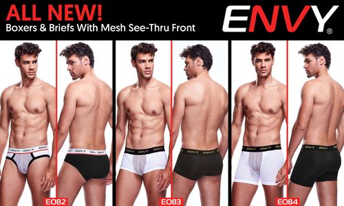 Xgen Products Begins Shipping New Envy Mesh Front Underwear