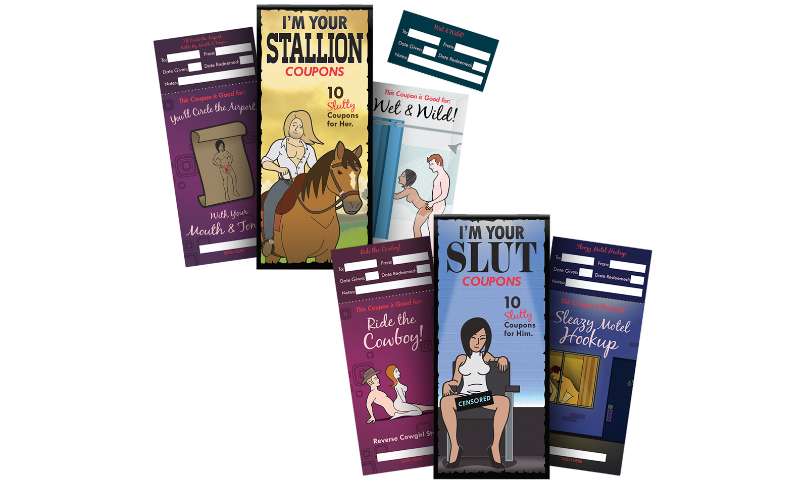 Humorous, Erotic New Coupons Available at Kheper Games Inc.