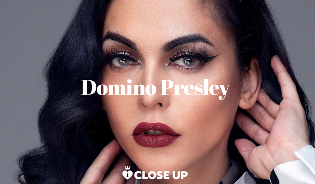 Domino Presley Featured in MV Close Up AVN