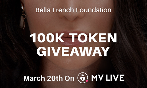 Bella French to Give Away 100k in Tokens on ManyVids Live