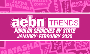 AEBN Lists Each State’s Popular Searches for January, February