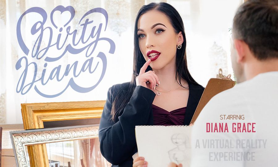 Diana Grace Is A Sexy Art Critic In New VR Bangers VR Scene