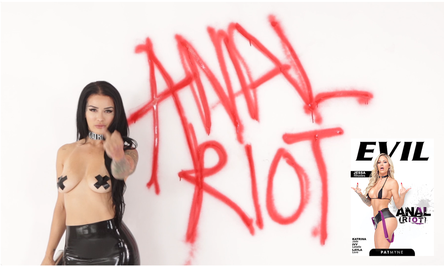 Evil Angel Releases New DVD ‘Anal Riot’