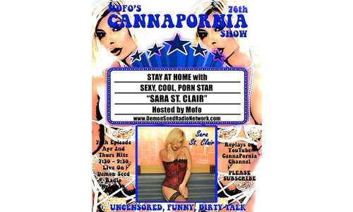 CannaPornia Show Welcomes Sara St. Clair