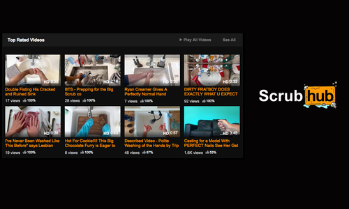 Pornhub Launches Scrubhub, a Parody Site for Hand Washing