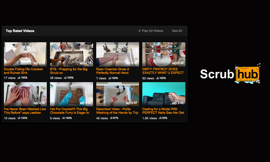 Pornhub Launches Scrubhub, a Parody Site for Hand Washing